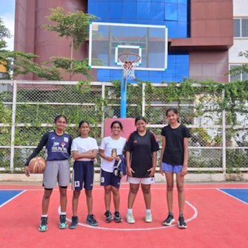 Dolphin Basketball Assn Bangalore Basketball academy photo