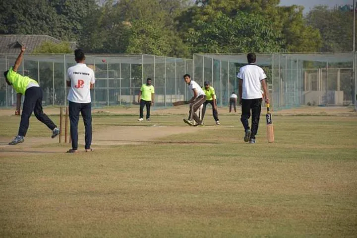 AES University Ground sports academy in Ahmedabad
