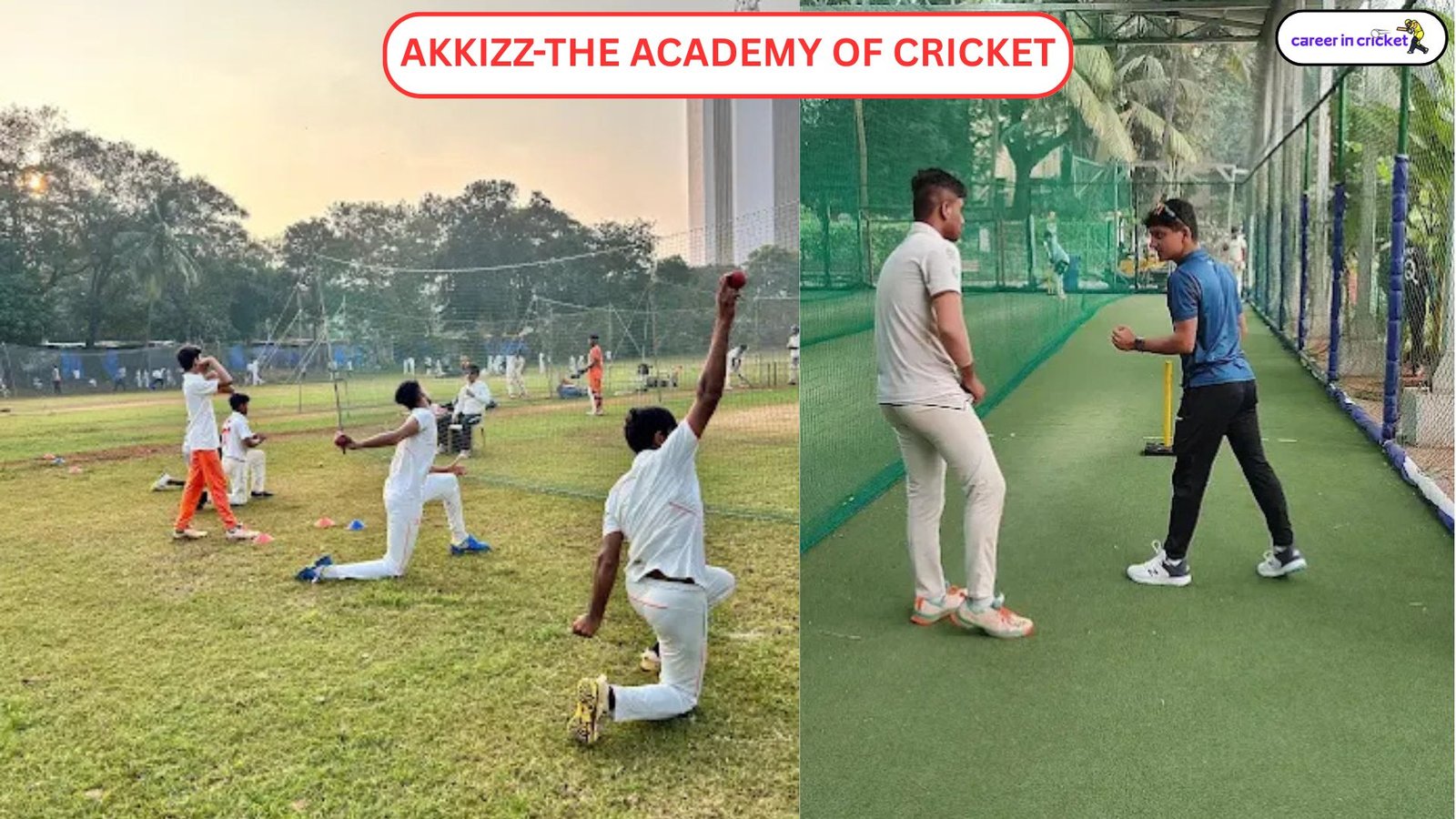 AKKIZZ:THE ACADEMY OF CRICKET (SOUTH MUMBAI OFF SEASON MONSOON CRICKET NETS) BEST CRICKET ACADEMY IN MUMBAI sports academy in Mumbai