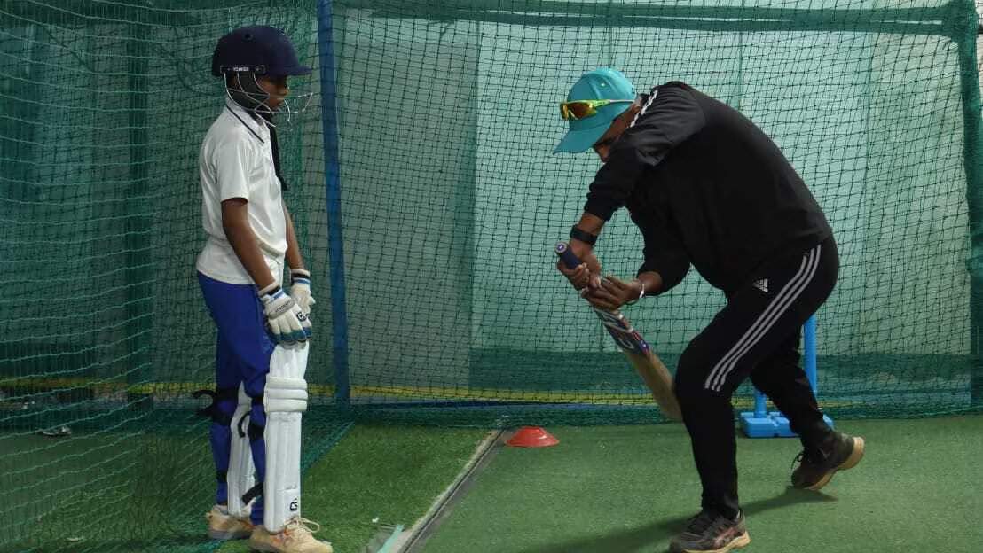 Talent hunt cricket Academy Cricket academy photo