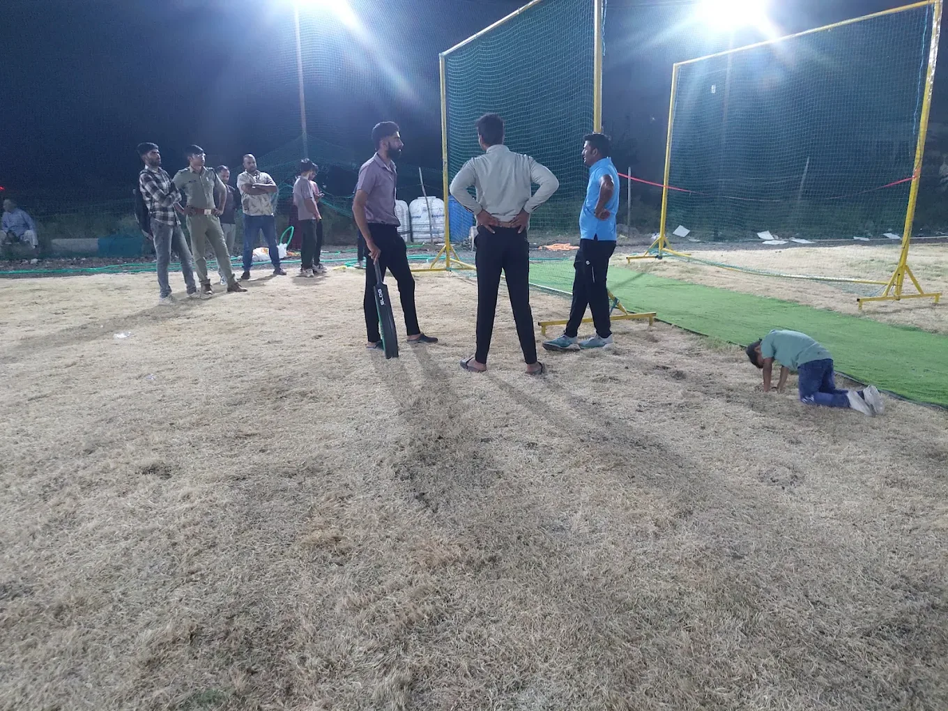 Nik Champion Open Turf Cricket academy photo