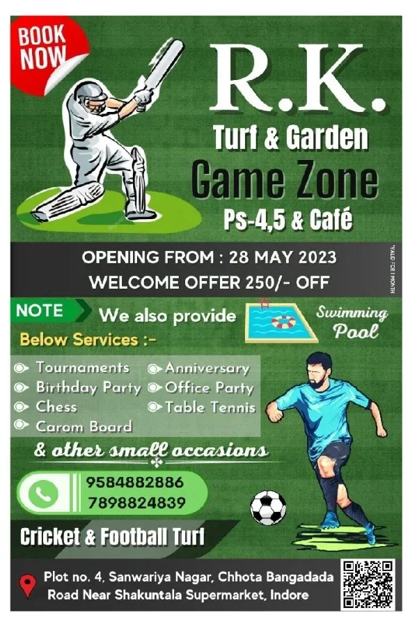 R.K. Turf | Cricket Turf | Football Turf | Artificial Playground Sports academy photo