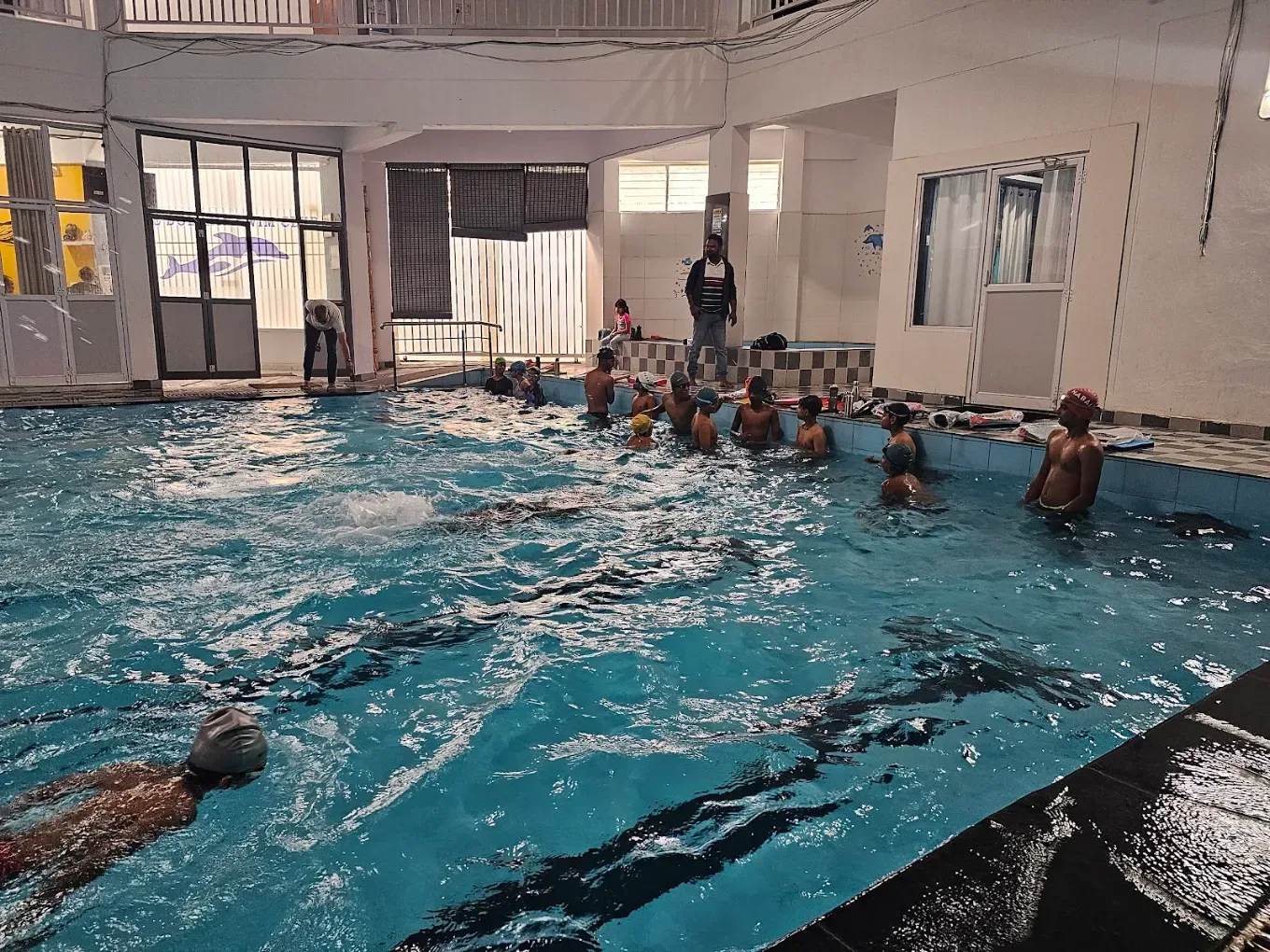 Blue Dolphin Swim Club sports academy in Shivarampally Jagir