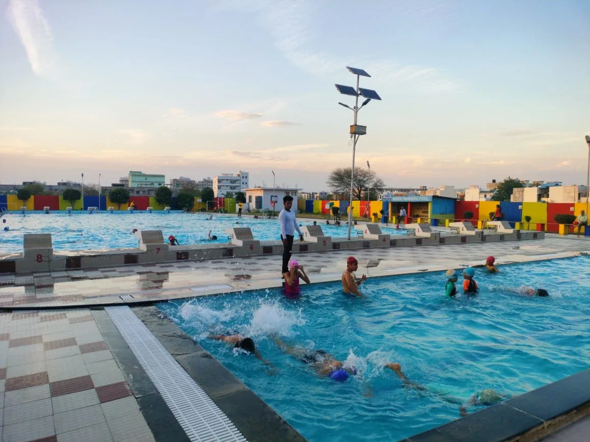 Rajeev Gandhi Swimming Pool, bhopal sports academy in Sankhedi