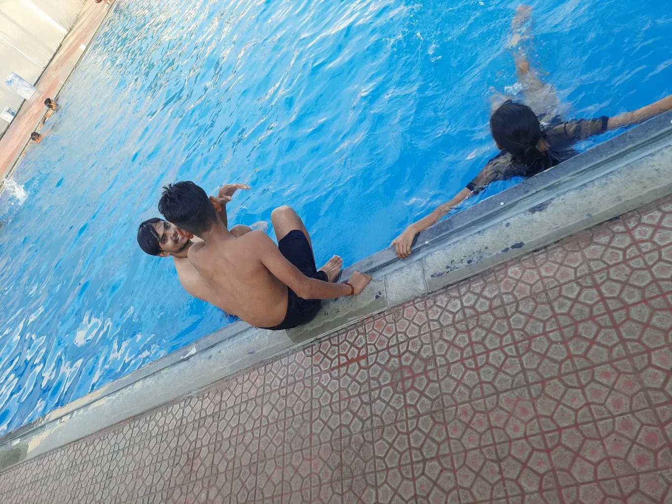 Paradise Swimming Pool sports academy in Rajakhedi, Makroniya