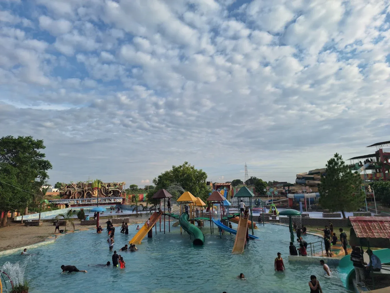 Fun Gaon Swimming Pool sports academy in Quadirpur, Kadirpur Taluka Adampur Bisuna