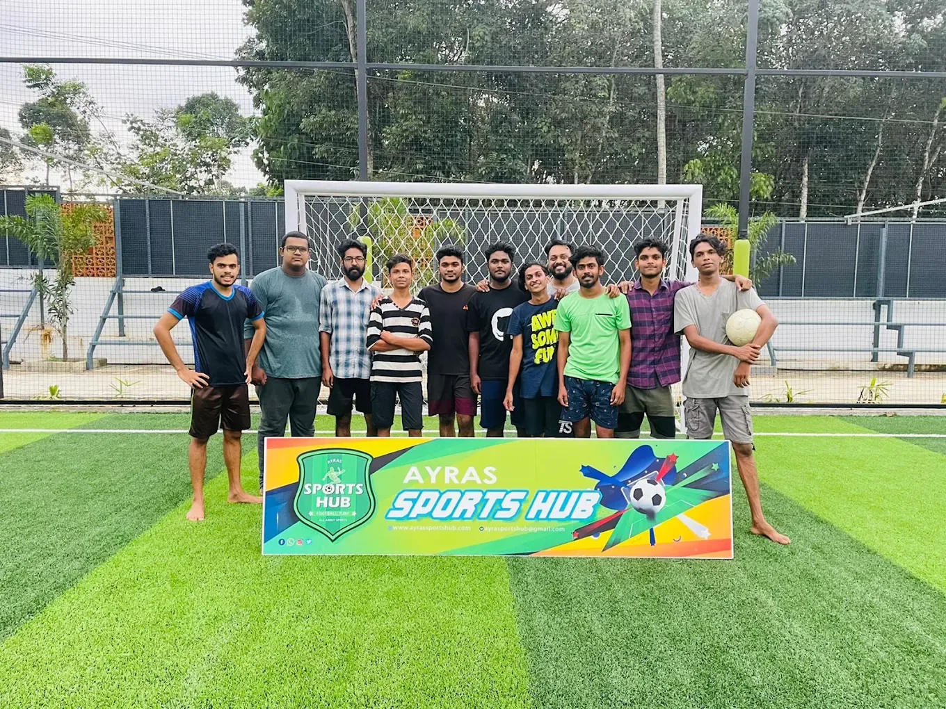 Ayras Sports Hub sports academy in Nedumkunnam, Changanacherry