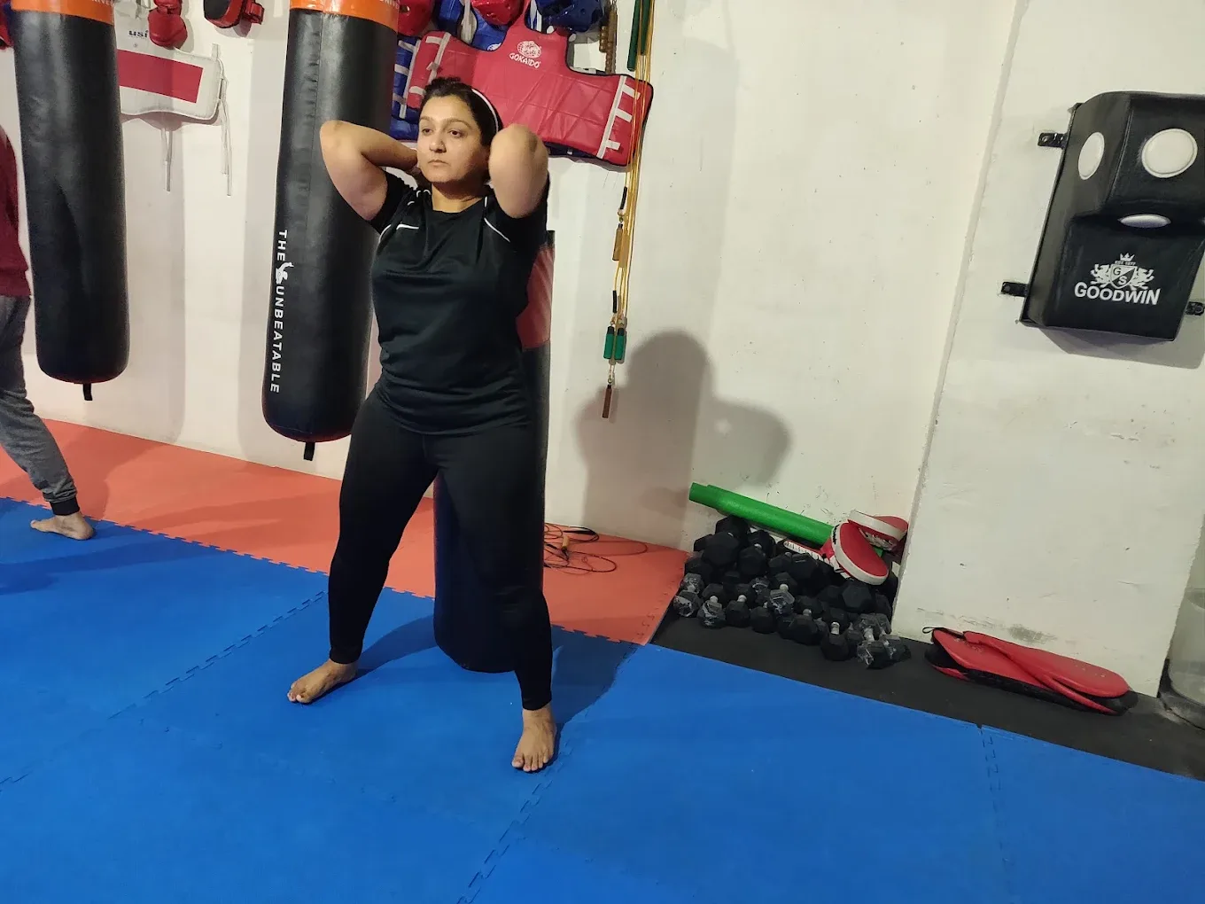 Pro Action MMA Gym of Guru Hemang sports academy in Ahmedabad