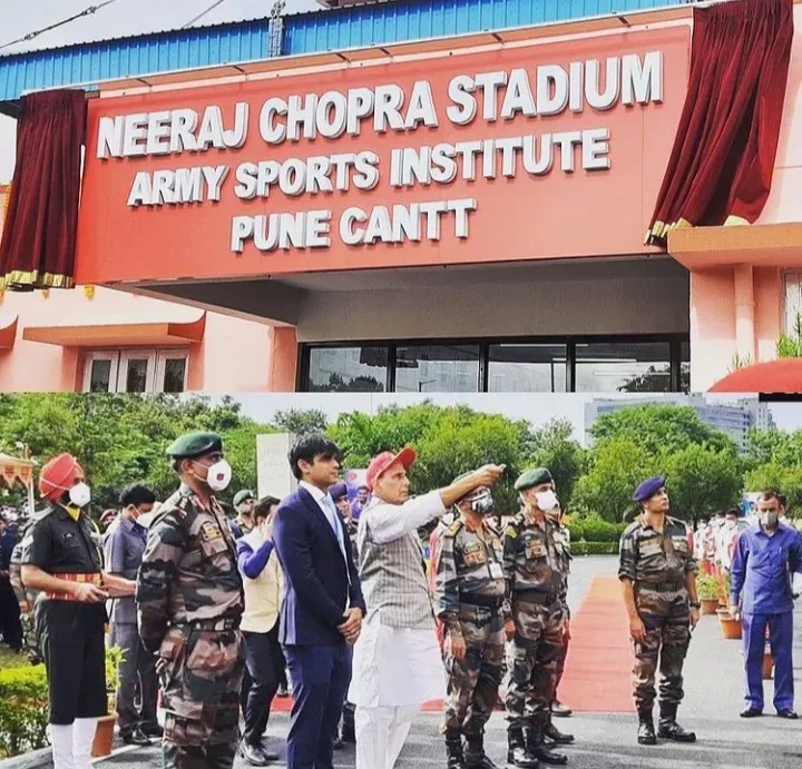 Neeraj Chopra Army Sports Stadium sports academy in Pune