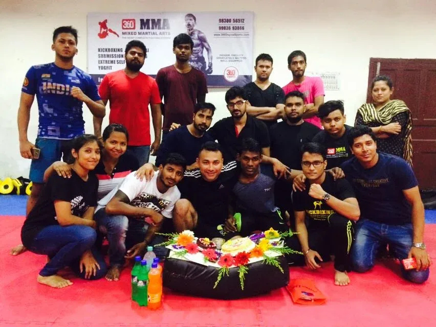 360 Degree Sports Academy - Jadavpur Kolkata - Mixed Martial Arts MMA Kickboxing Grappling BJJ Jiu-Jitsu Wrestling sports academy in Kolkata