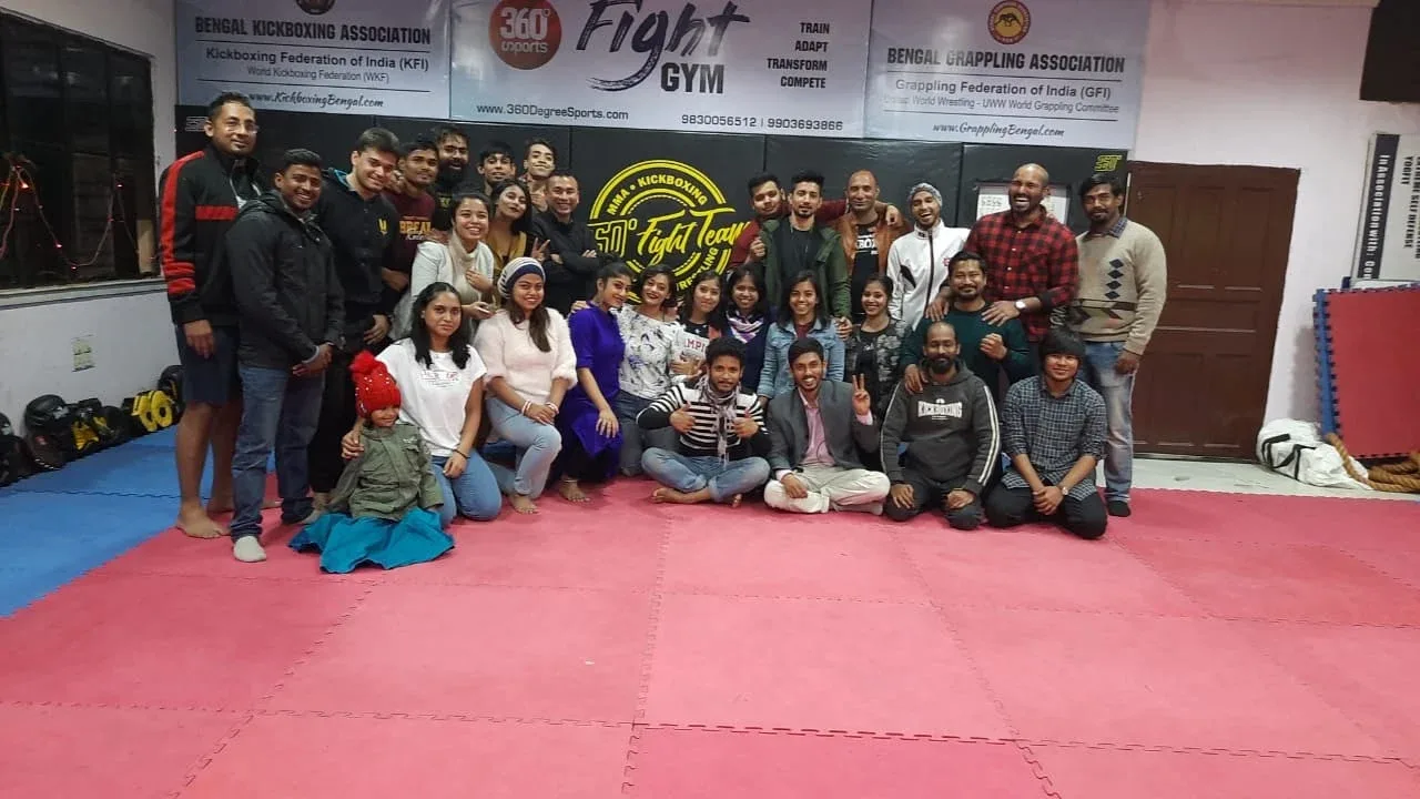 360 Degree Sports Academy - Jadavpur Kolkata - Mixed Martial Arts MMA Kickboxing Grappling BJJ Jiu-Jitsu Wrestling Wrestling academy photo