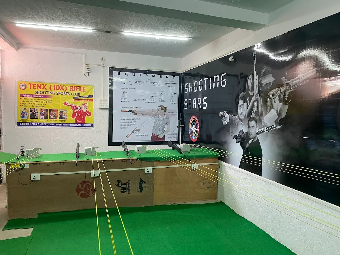 TENX RIFLE SHOOTING CLUB sports academy in Ranchi