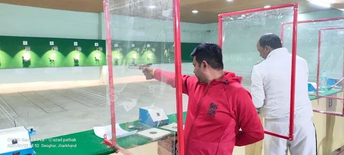 Captain Surender Singh shooting Range,Deoghar jharkhand academy