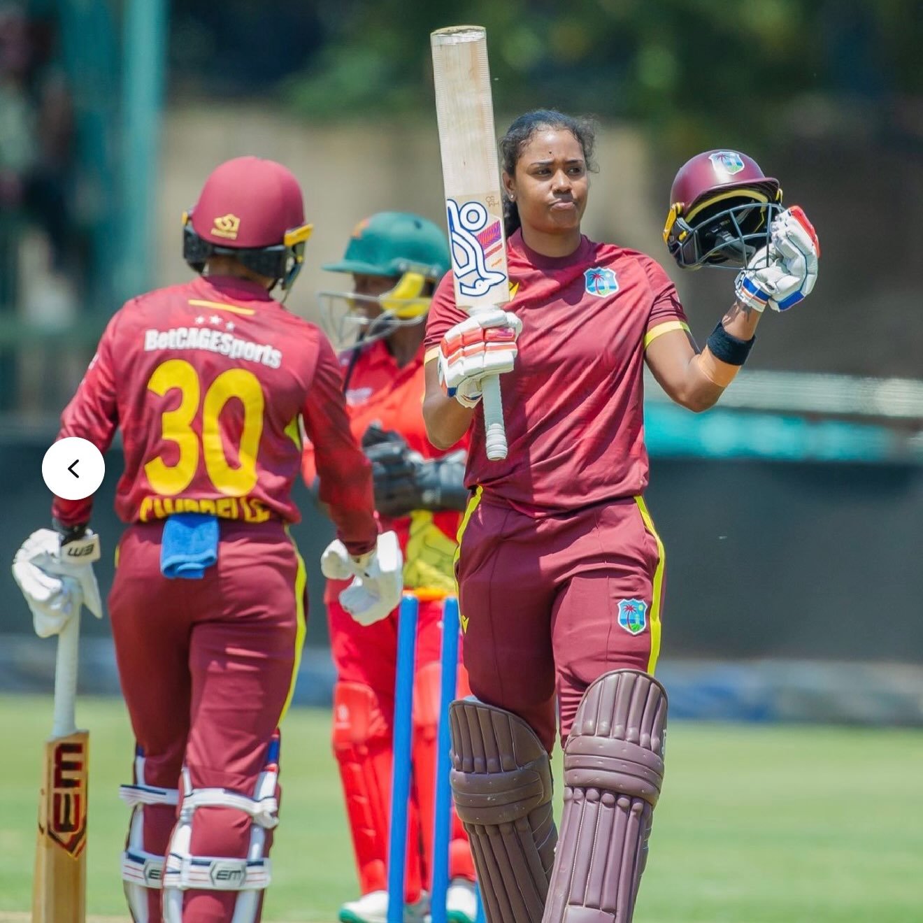 Hayley Matthews' 182 creates new West Indian record
