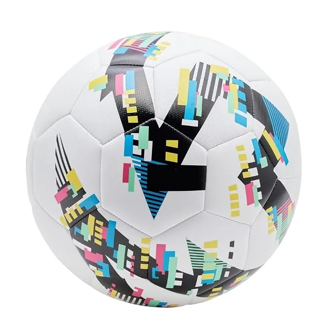 Decathlon Football Kids Learning Ball Size 5 in white and black